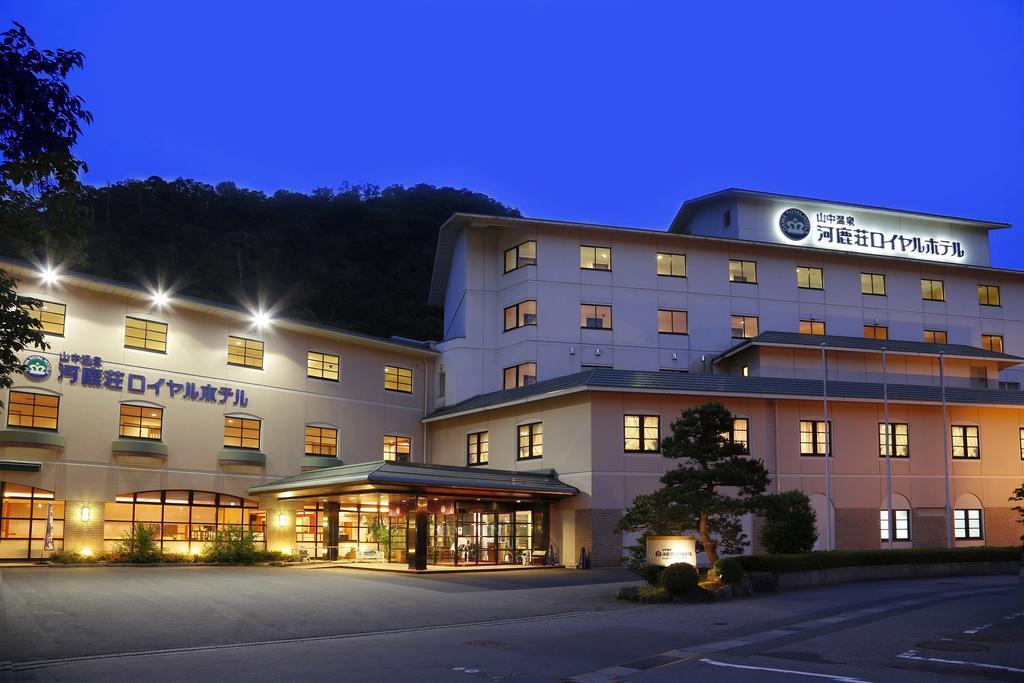Royal Hotel Yamanaka Onsen Kajikaso 加贺 外观 照片