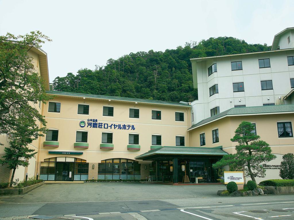 Royal Hotel Yamanaka Onsen Kajikaso 加贺 外观 照片